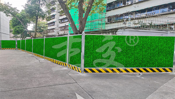 围挡颜色突兀？低饱和色融入街景(图1)
