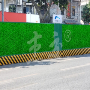 可拆卸陆地龙围挡，小区改造反复用不浪费